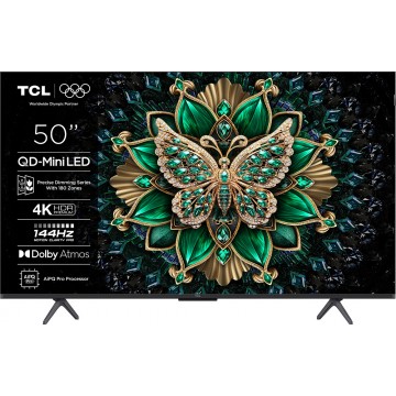 TCL Smart Τηλεόραση 50" 4K UHD Mini LED 50C6K HDR (2025) TCL Smart Τηλεόραση 50" 4K UHD Mini LED 50C6K HDR (2025)